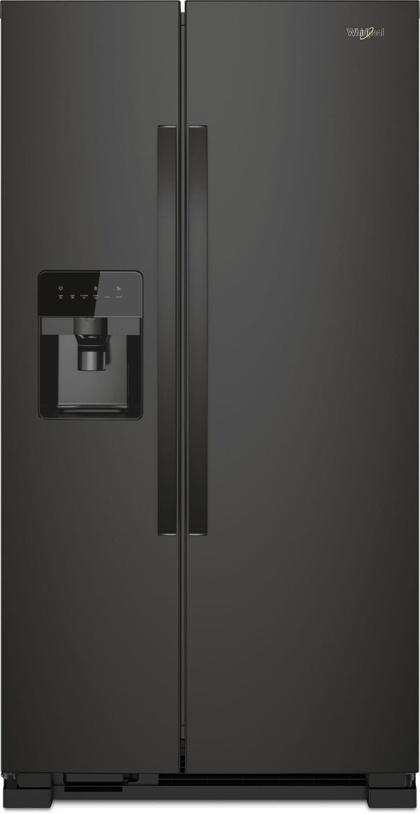 Whirlpool 25.0 cu. ft. Black Side-by-Side Refrigerator