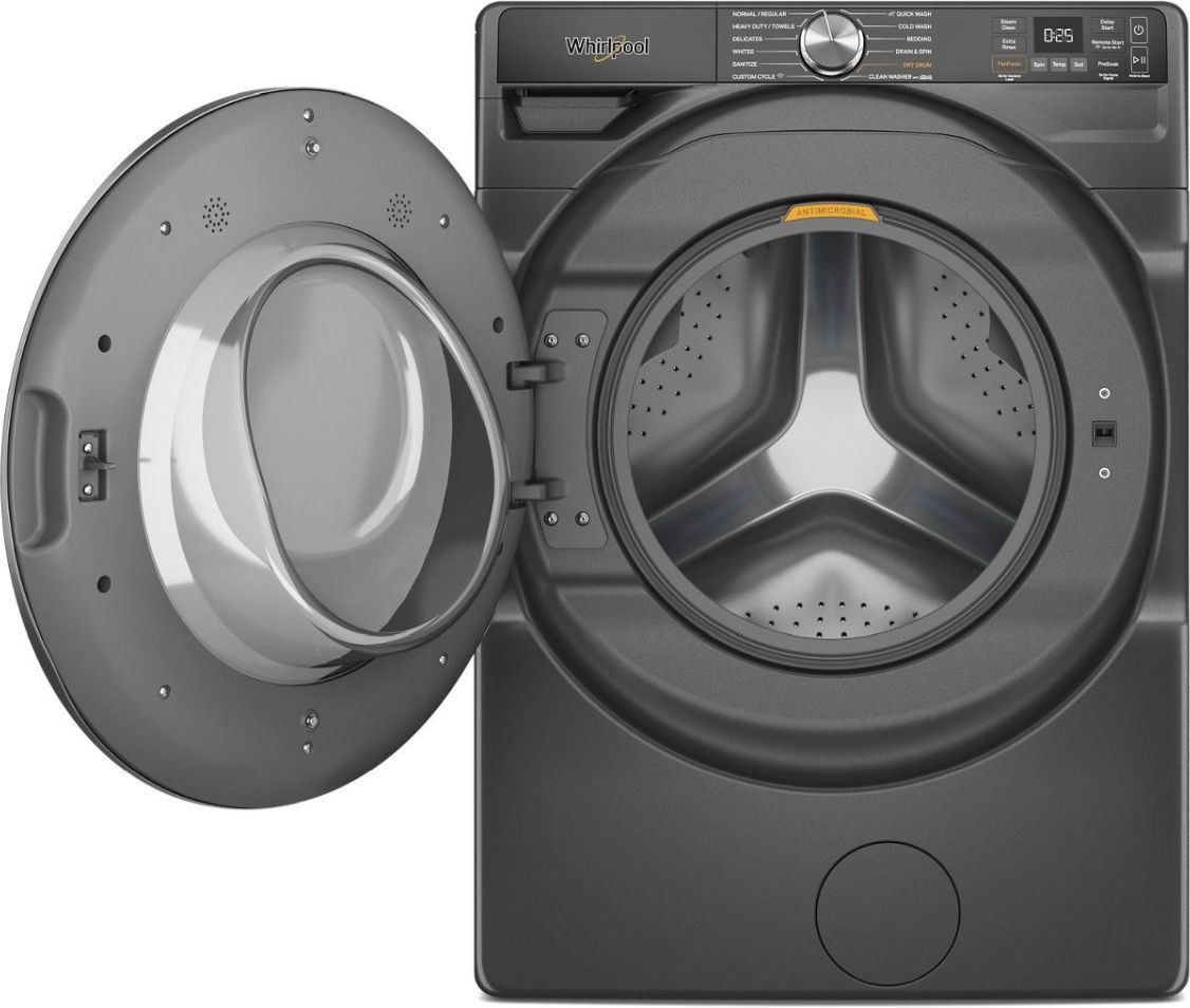 Whirlpool 5 cu. ft. Matte Black Front Load Washer